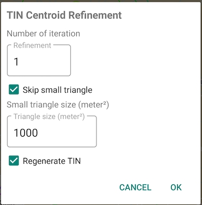 TIN Refinement